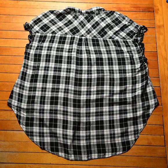 Como Vintage sleeveless plaid top - Picture 3 of 4